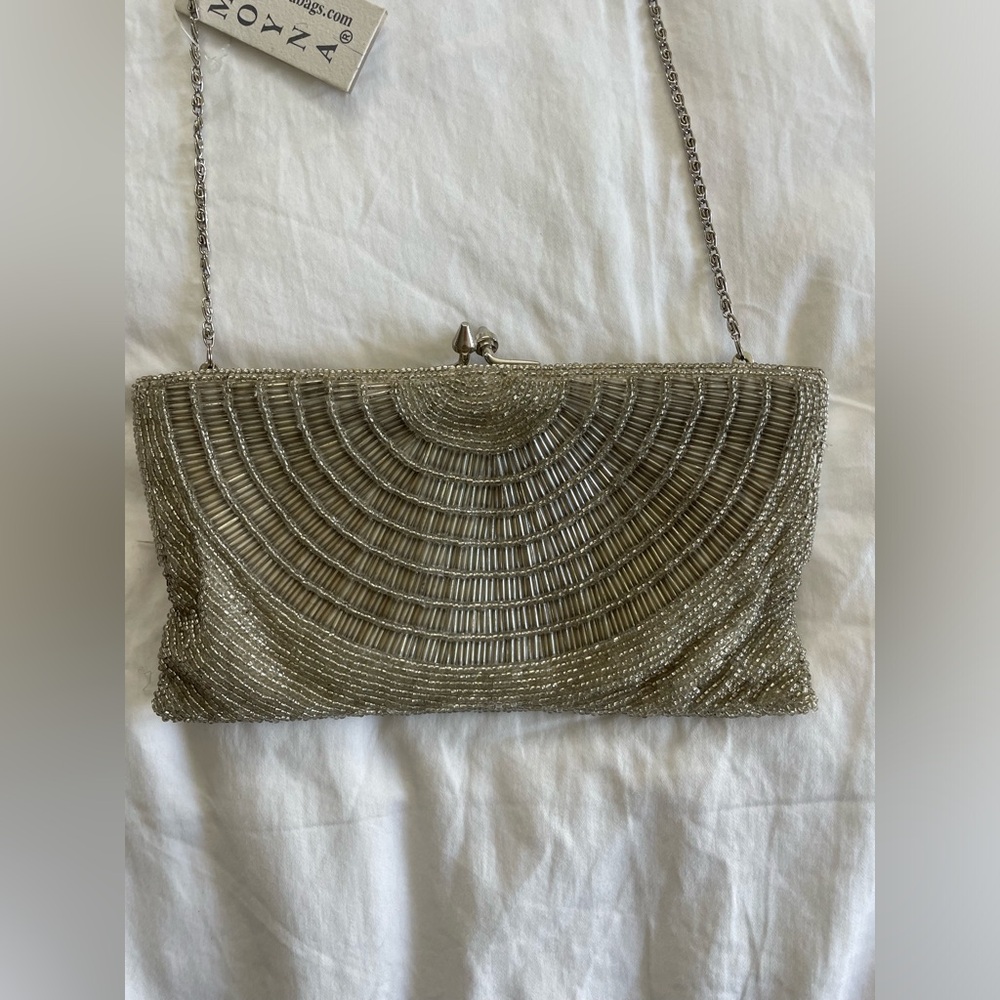 Moyna sequined clutch. NWT.